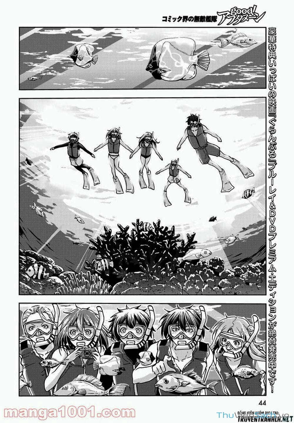 Truyện Tranh Cô Gái Thích Lặn - Grand Blue trang 3