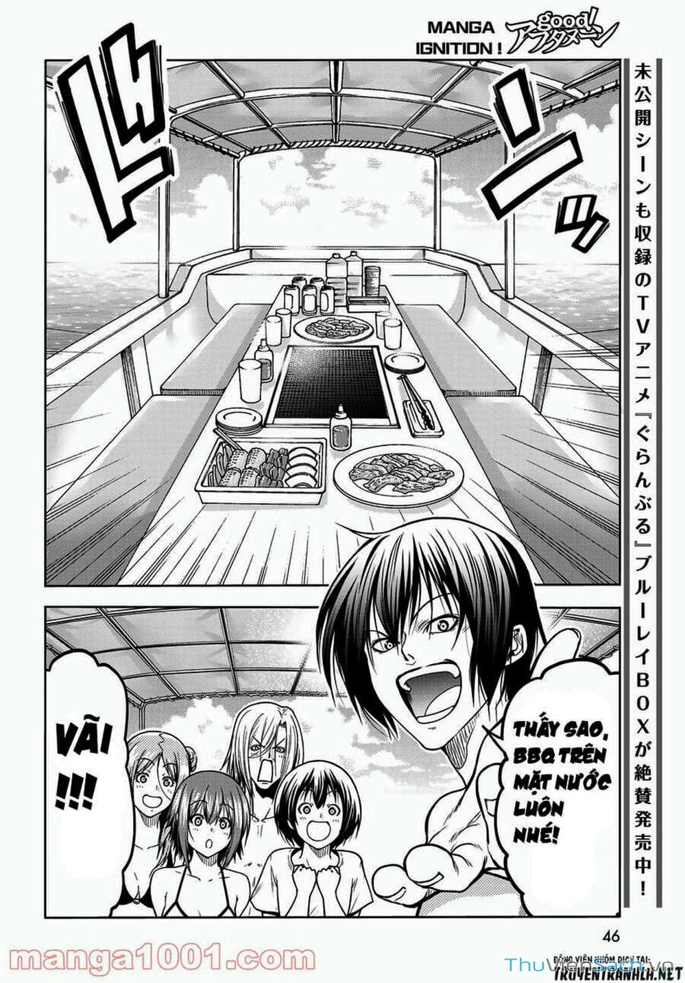 Truyện Tranh Cô Gái Thích Lặn - Grand Blue trang 3