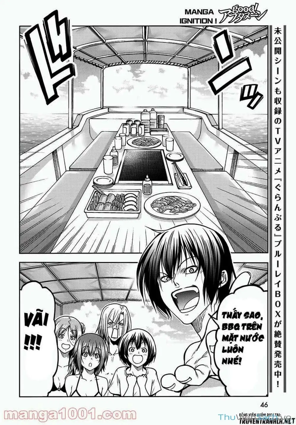 Truyện Tranh Cô Gái Thích Lặn - Grand Blue trang 3