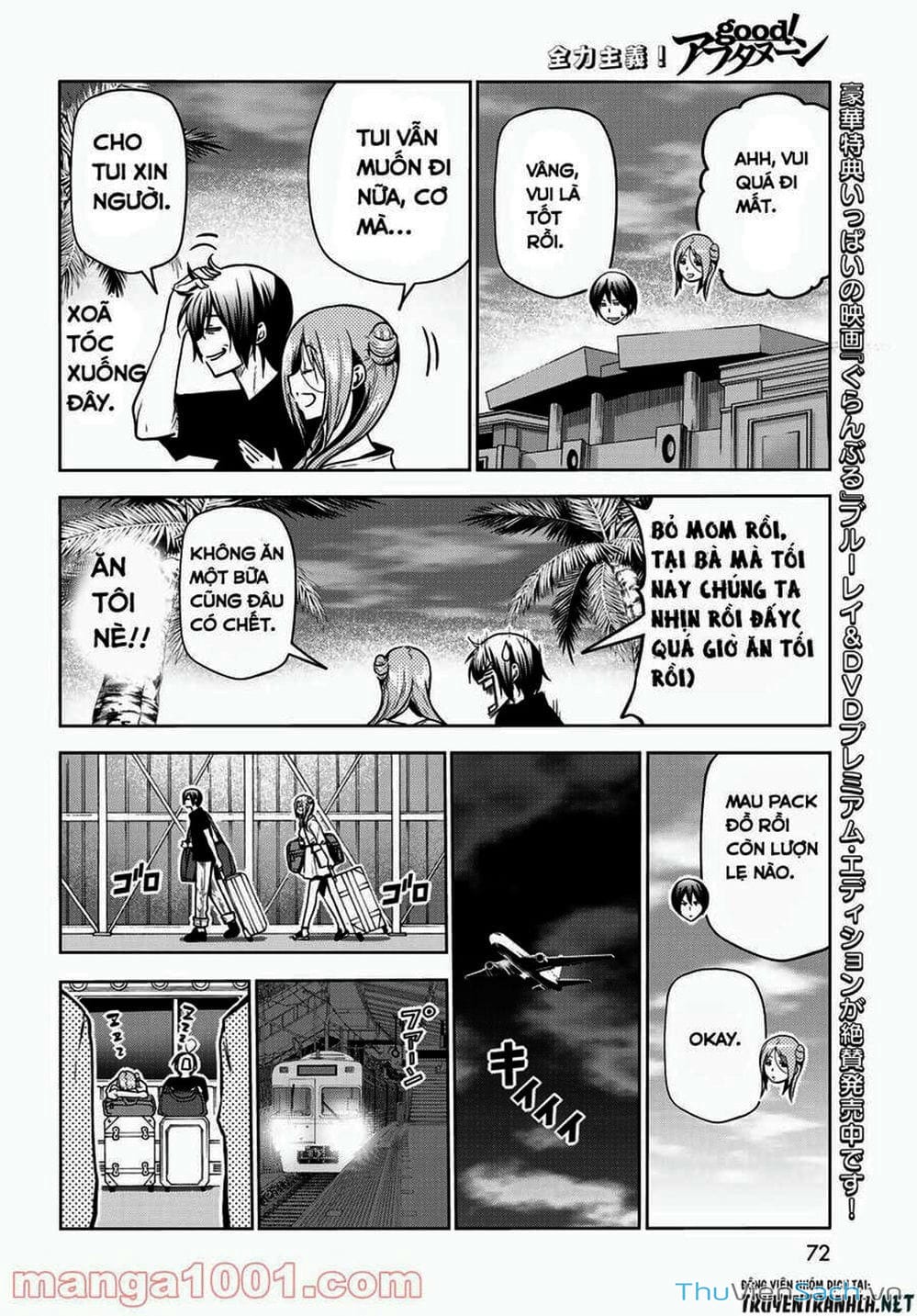 Truyện Tranh Cô Gái Thích Lặn - Grand Blue trang 3