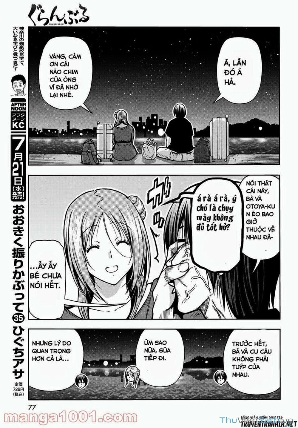 Truyện Tranh Cô Gái Thích Lặn - Grand Blue trang 3