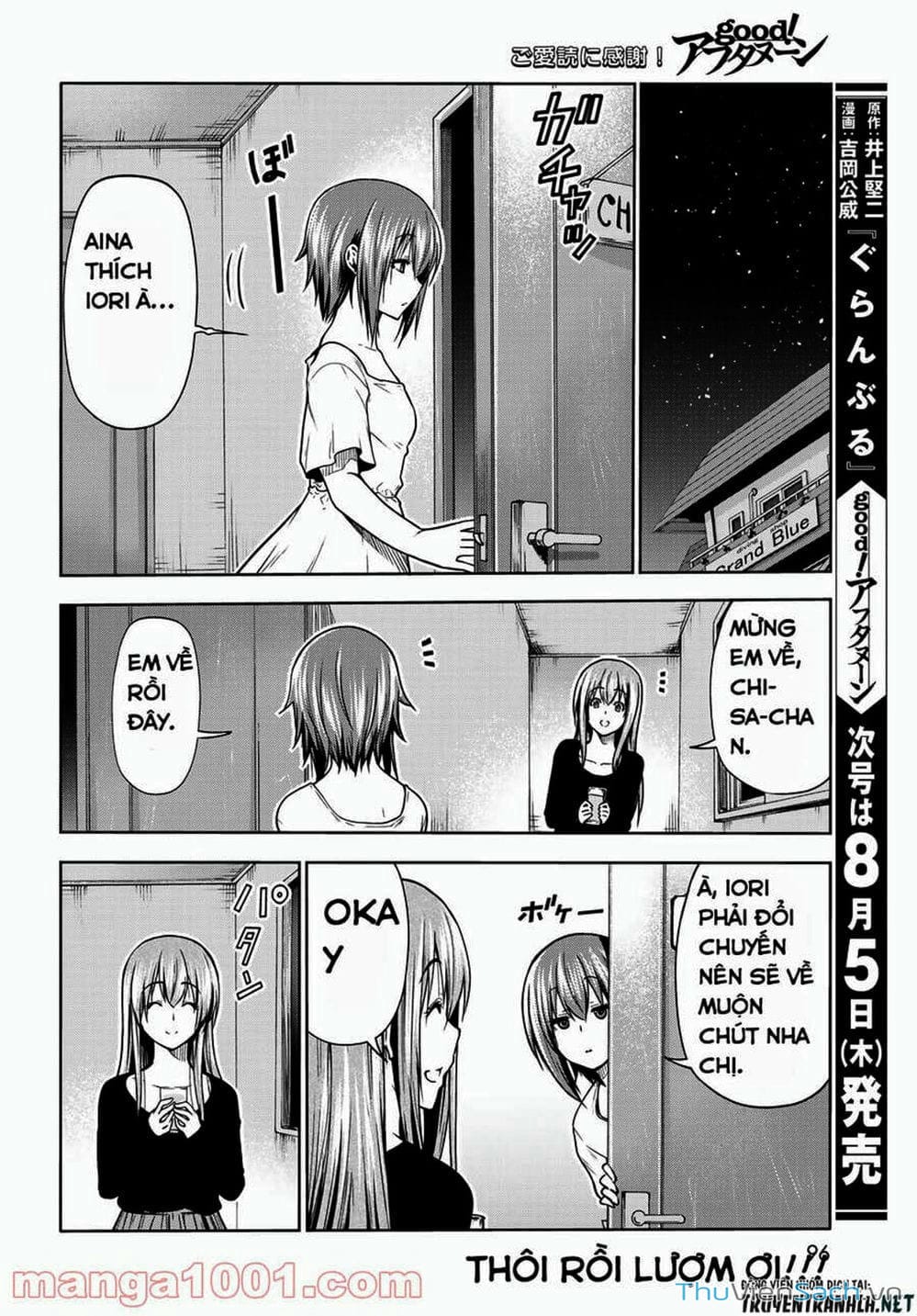 Truyện Tranh Cô Gái Thích Lặn - Grand Blue trang 3