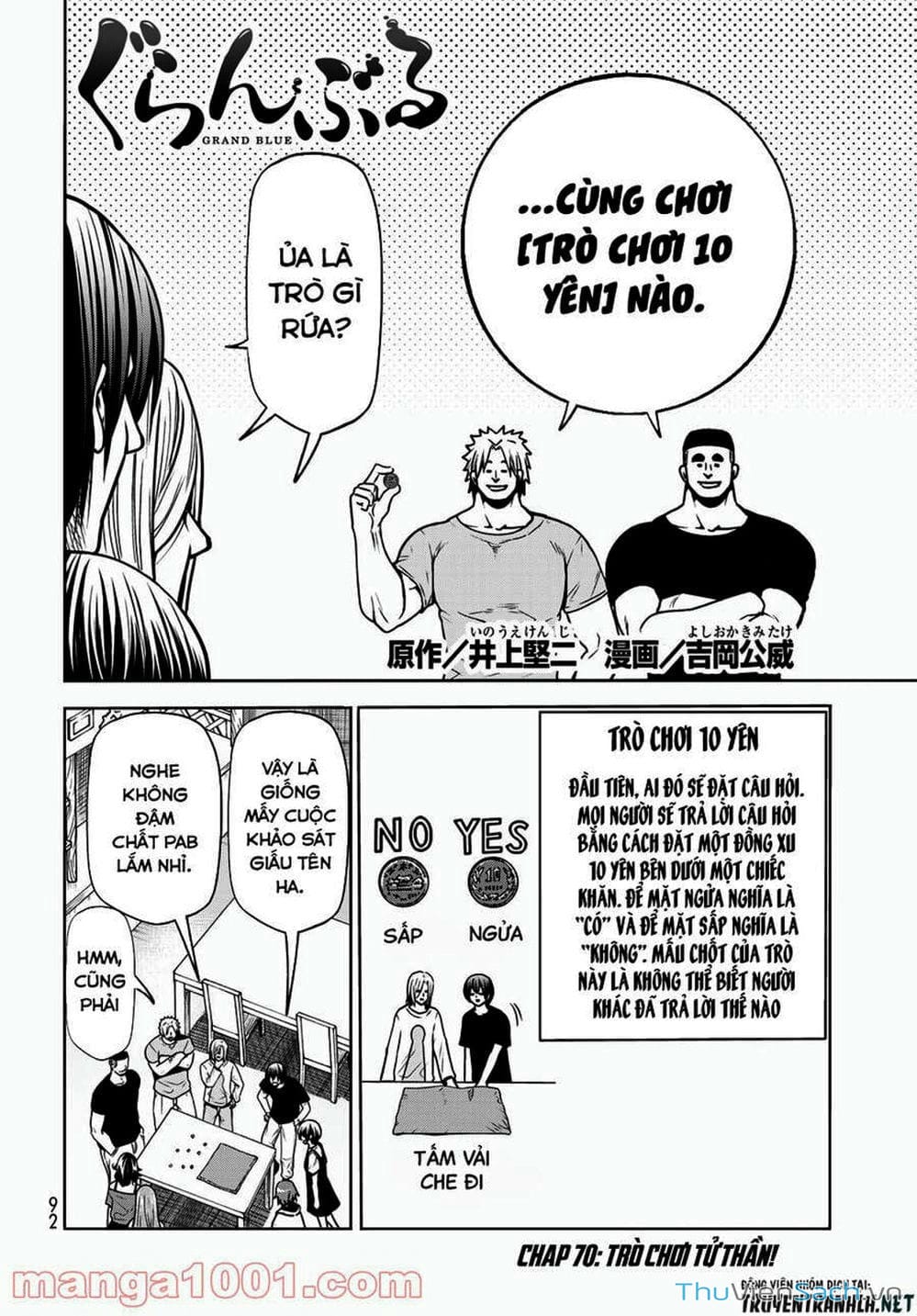 Truyện Tranh Cô Gái Thích Lặn - Grand Blue trang 3