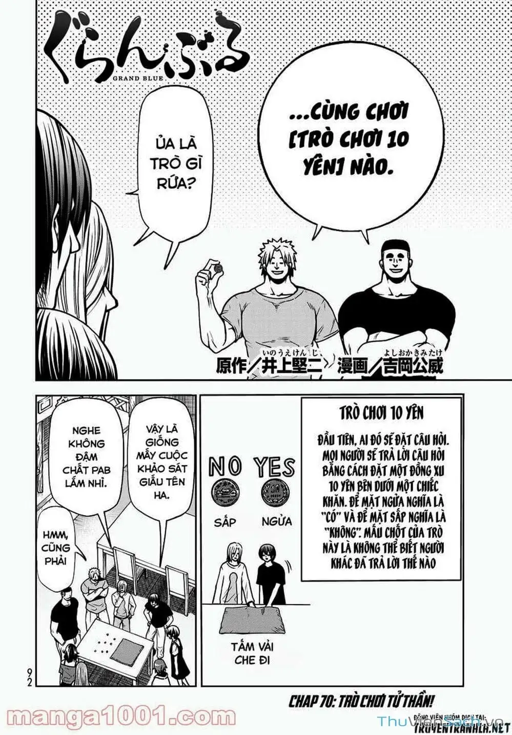 Truyện Tranh Cô Gái Thích Lặn - Grand Blue trang 3