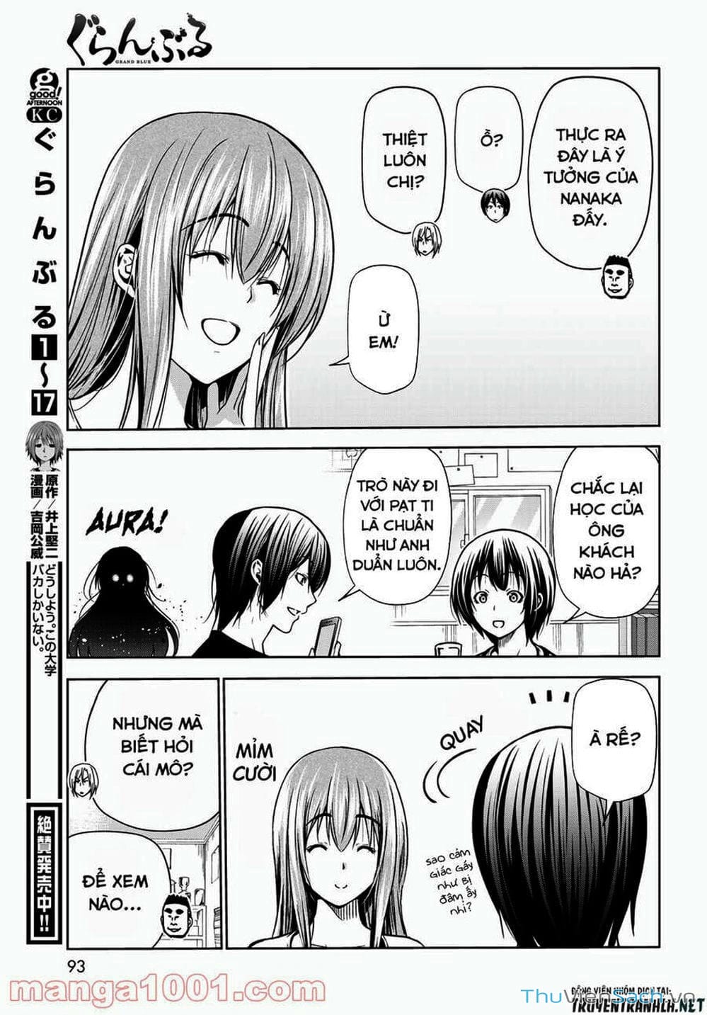 Truyện Tranh Cô Gái Thích Lặn - Grand Blue trang 3