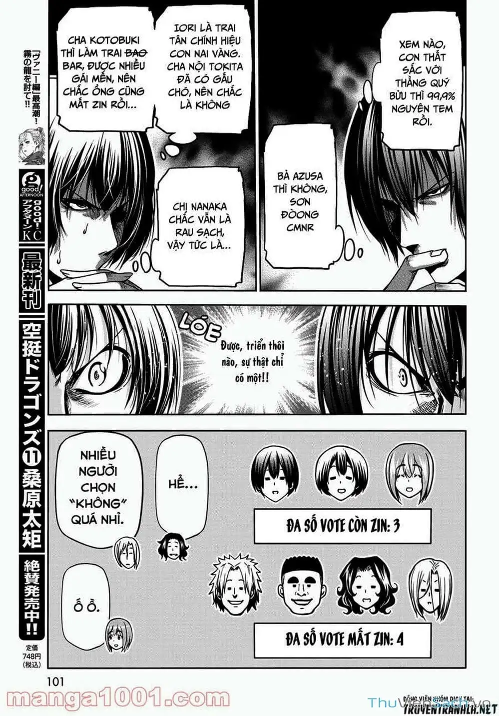 Truyện Tranh Cô Gái Thích Lặn - Grand Blue trang 3