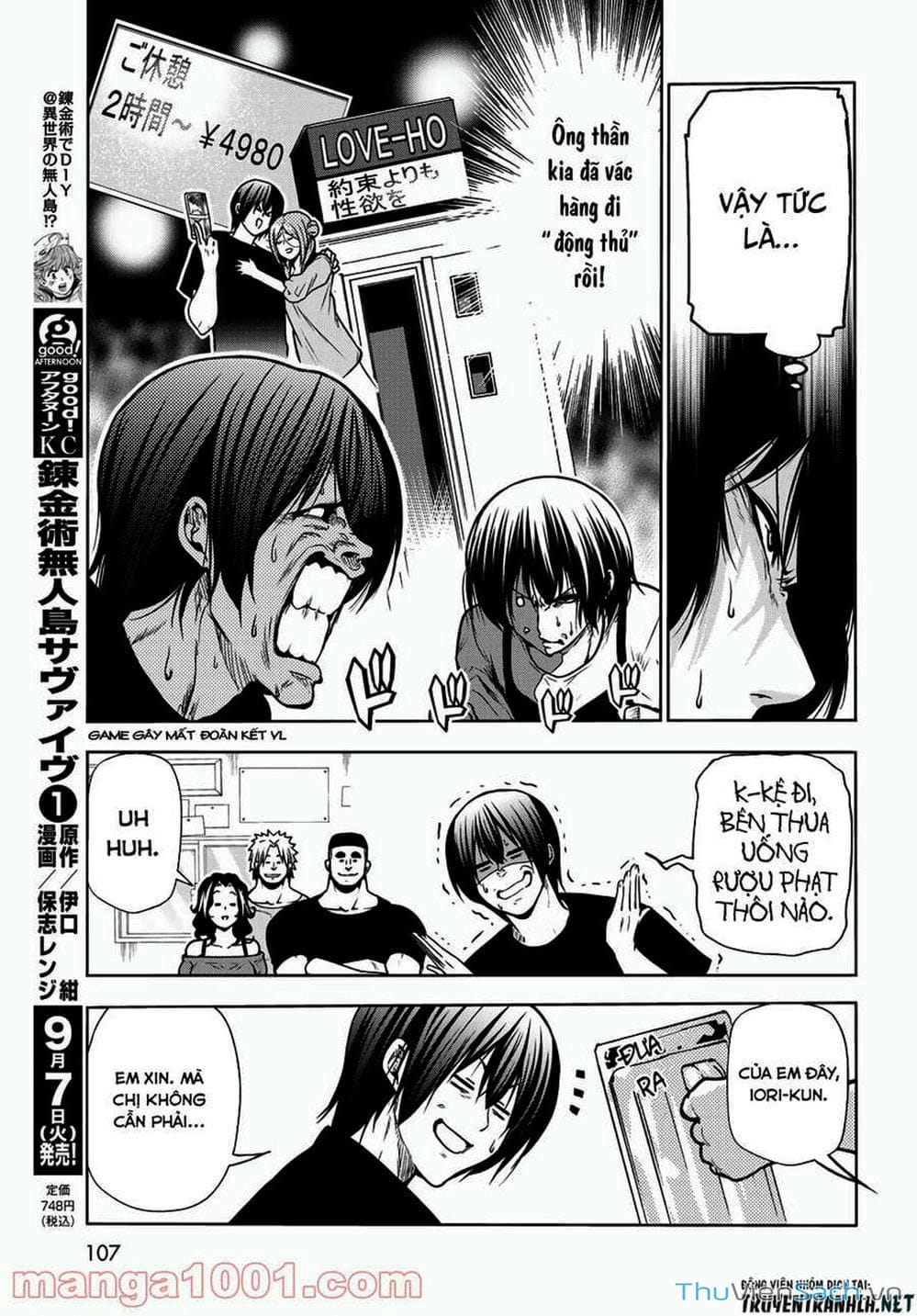 Truyện Tranh Cô Gái Thích Lặn - Grand Blue trang 3