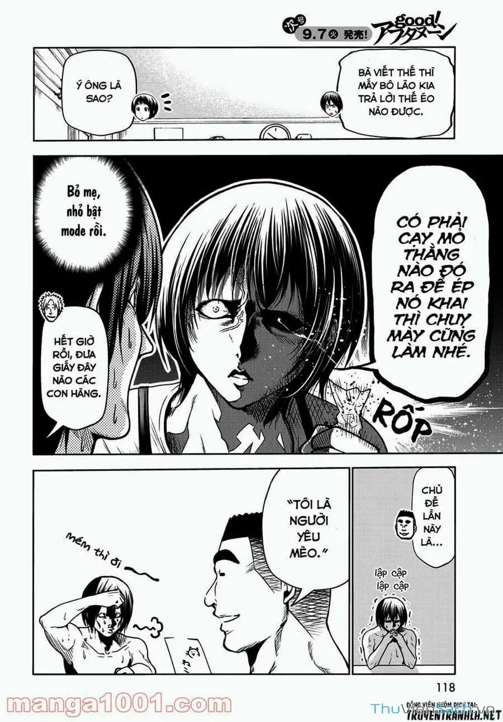 Truyện Tranh Cô Gái Thích Lặn - Grand Blue trang 3