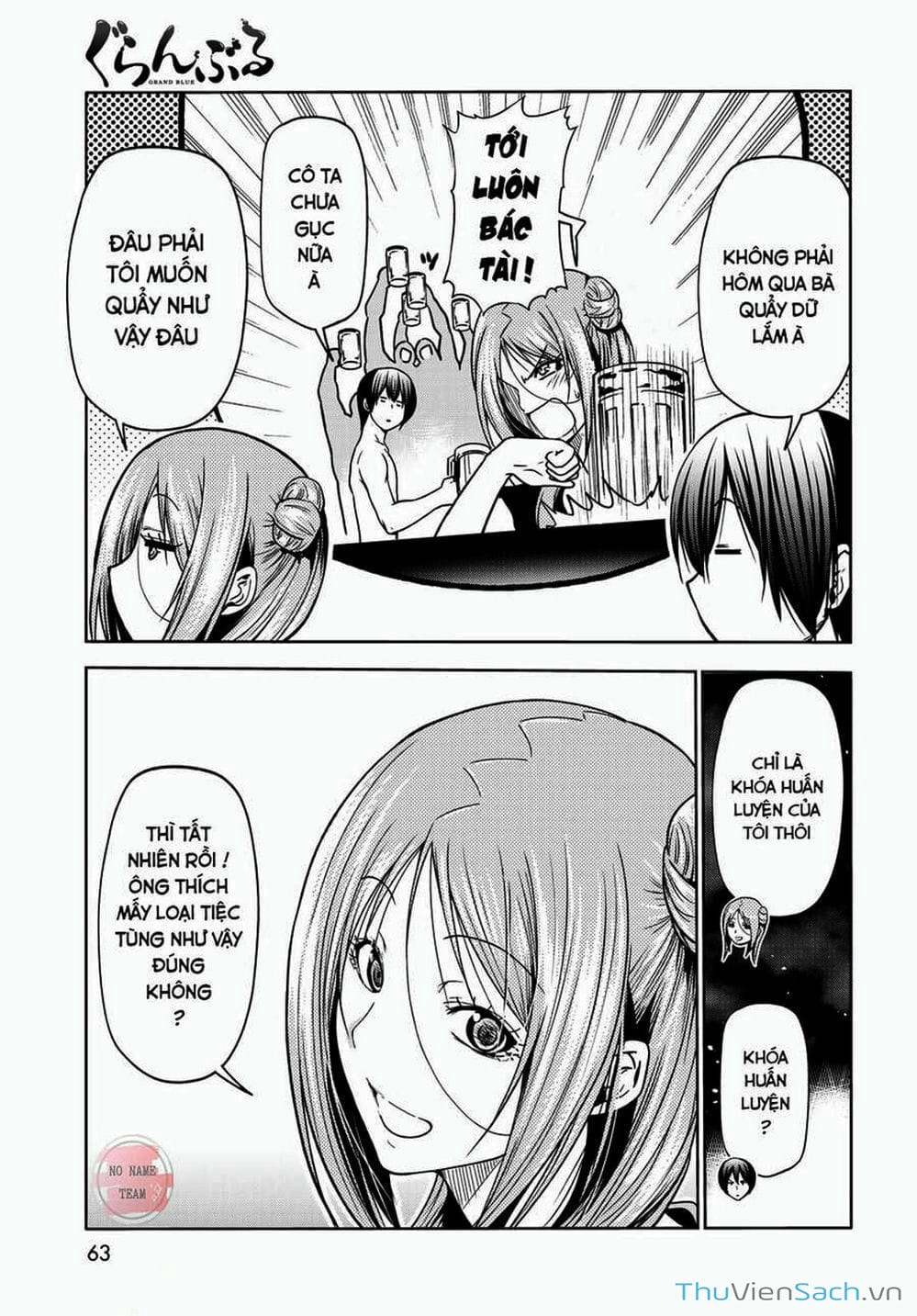 Truyện Tranh Cô Gái Thích Lặn - Grand Blue trang 3