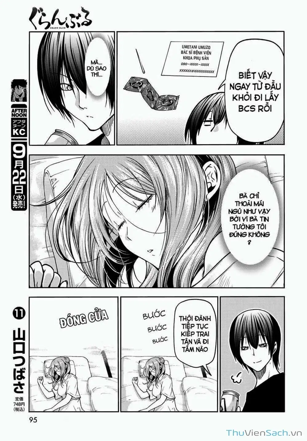 Truyện Tranh Cô Gái Thích Lặn - Grand Blue trang 3