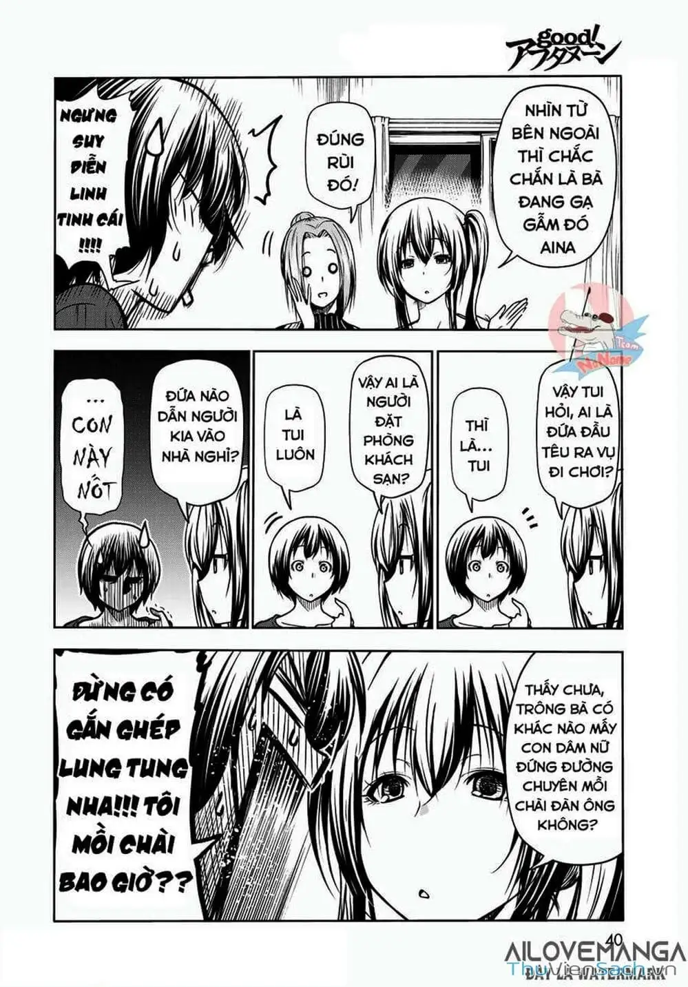 Truyện Tranh Cô Gái Thích Lặn - Grand Blue trang 3