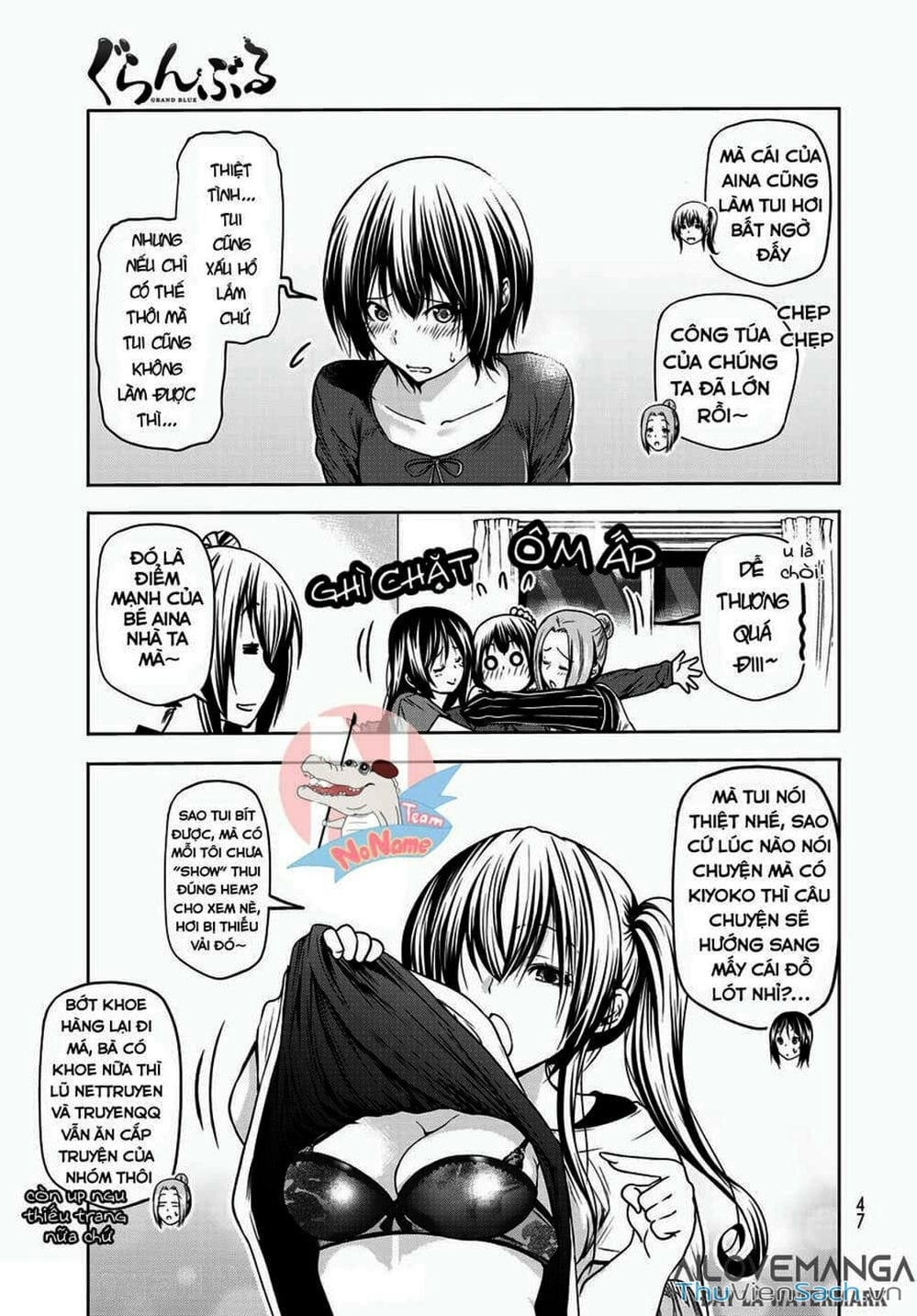 Truyện Tranh Cô Gái Thích Lặn - Grand Blue trang 3