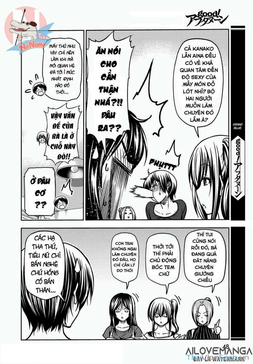 Truyện Tranh Cô Gái Thích Lặn - Grand Blue trang 3