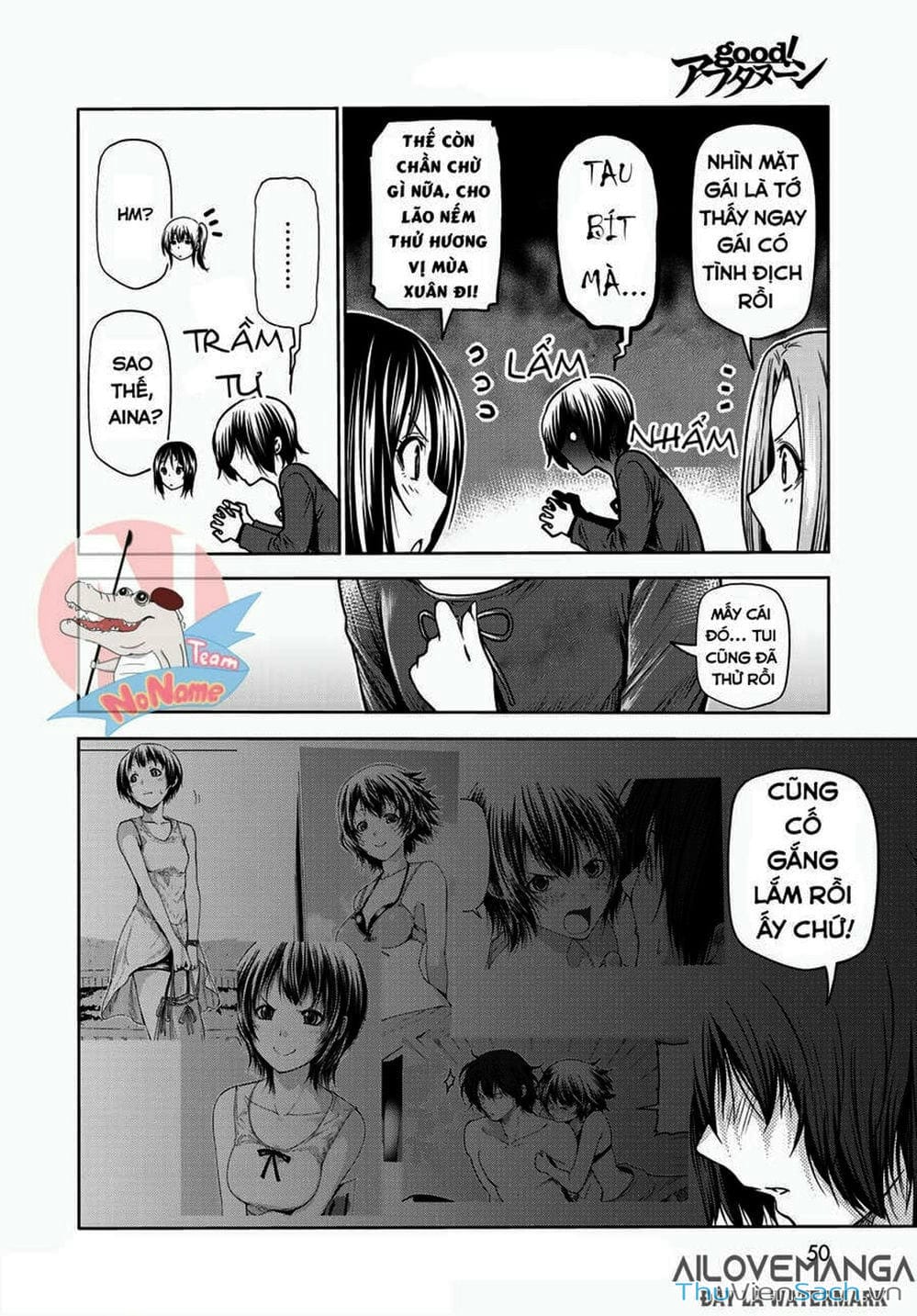 Truyện Tranh Cô Gái Thích Lặn - Grand Blue trang 3