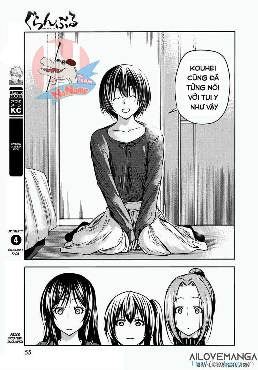 Truyện Tranh Cô Gái Thích Lặn - Grand Blue trang 3