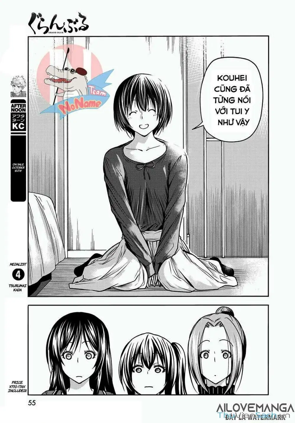 Truyện Tranh Cô Gái Thích Lặn - Grand Blue trang 3