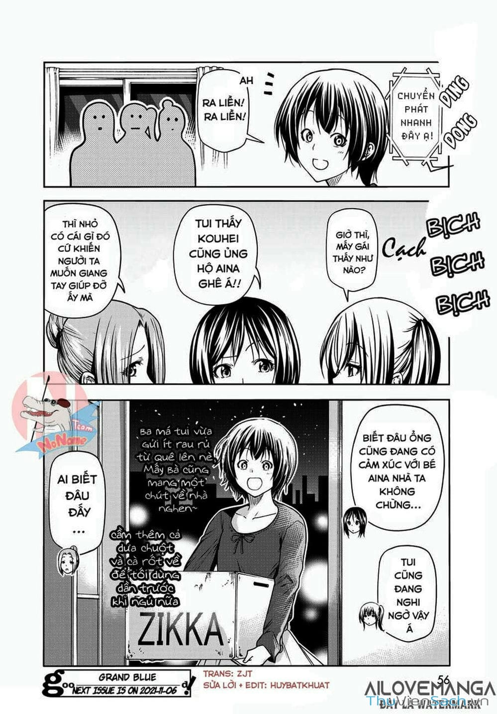 Truyện Tranh Cô Gái Thích Lặn - Grand Blue trang 3