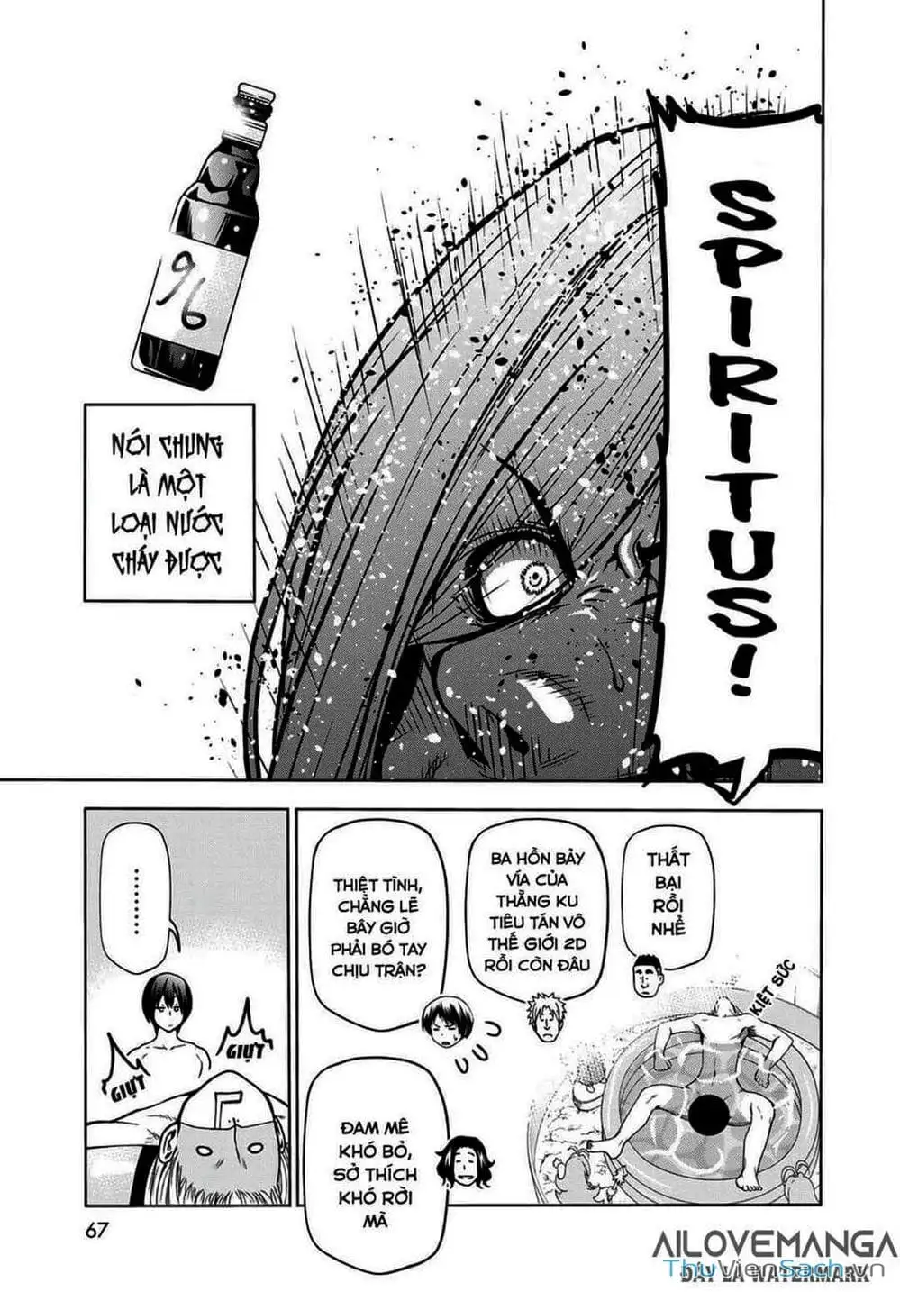 Truyện Tranh Cô Gái Thích Lặn - Grand Blue trang 3