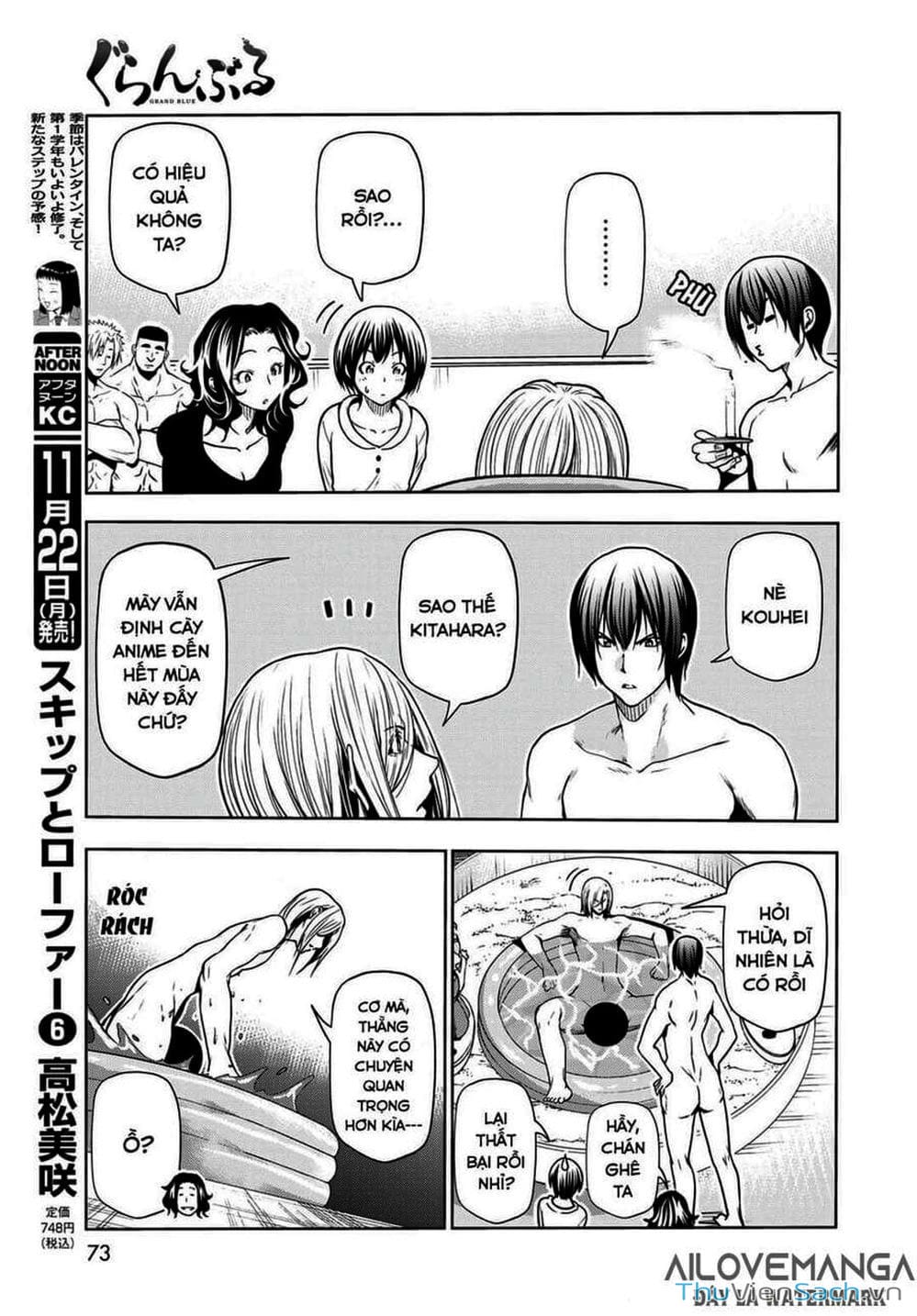 Truyện Tranh Cô Gái Thích Lặn - Grand Blue trang 3