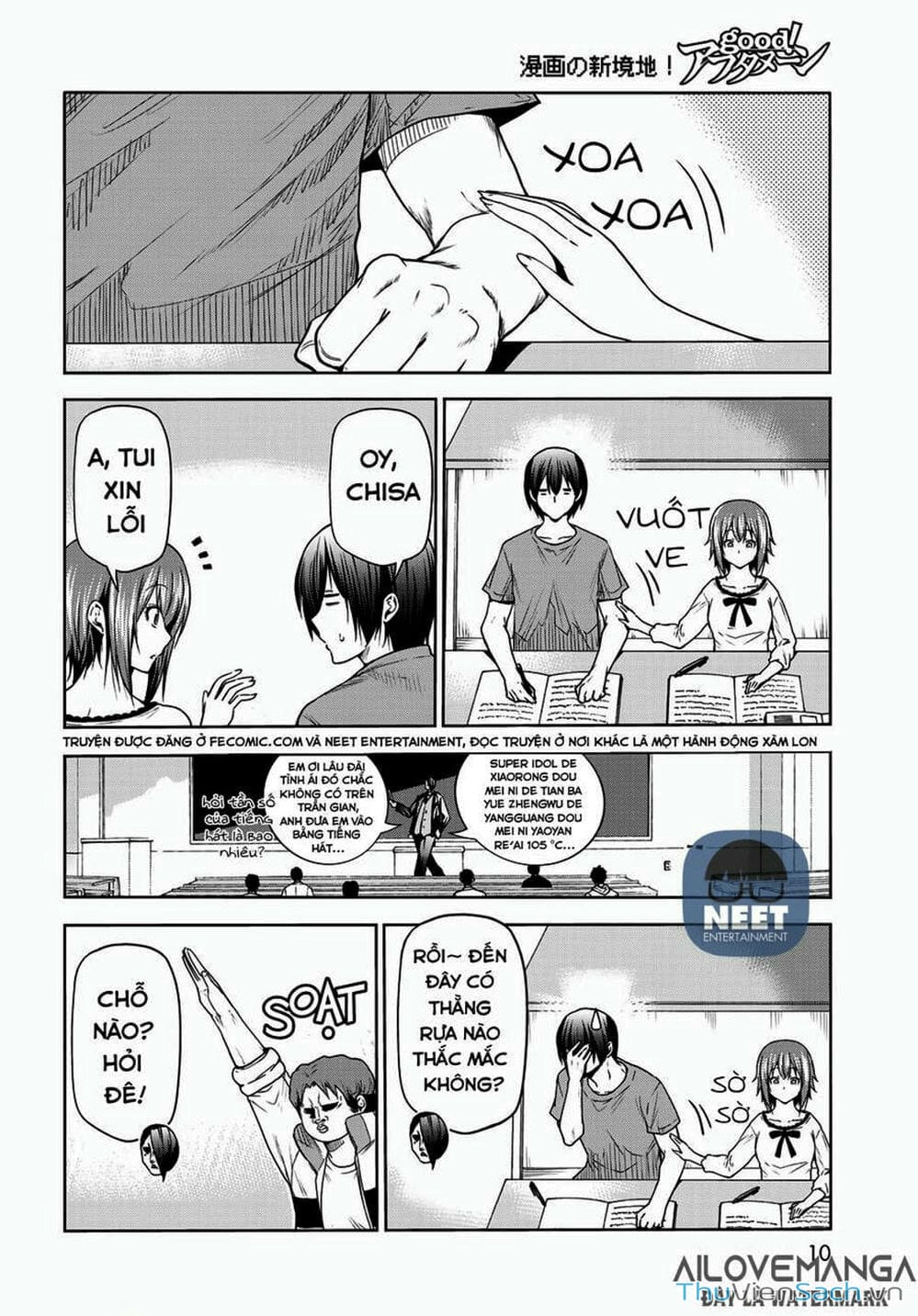 Truyện Tranh Cô Gái Thích Lặn - Grand Blue trang 3