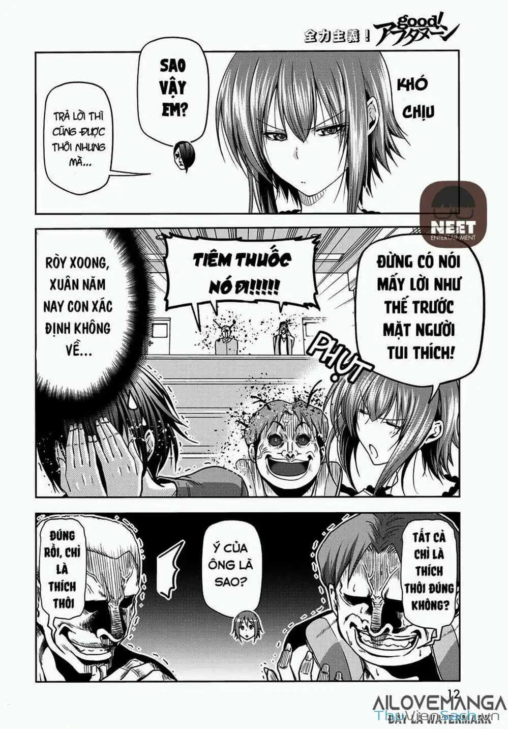 Truyện Tranh Cô Gái Thích Lặn - Grand Blue trang 3