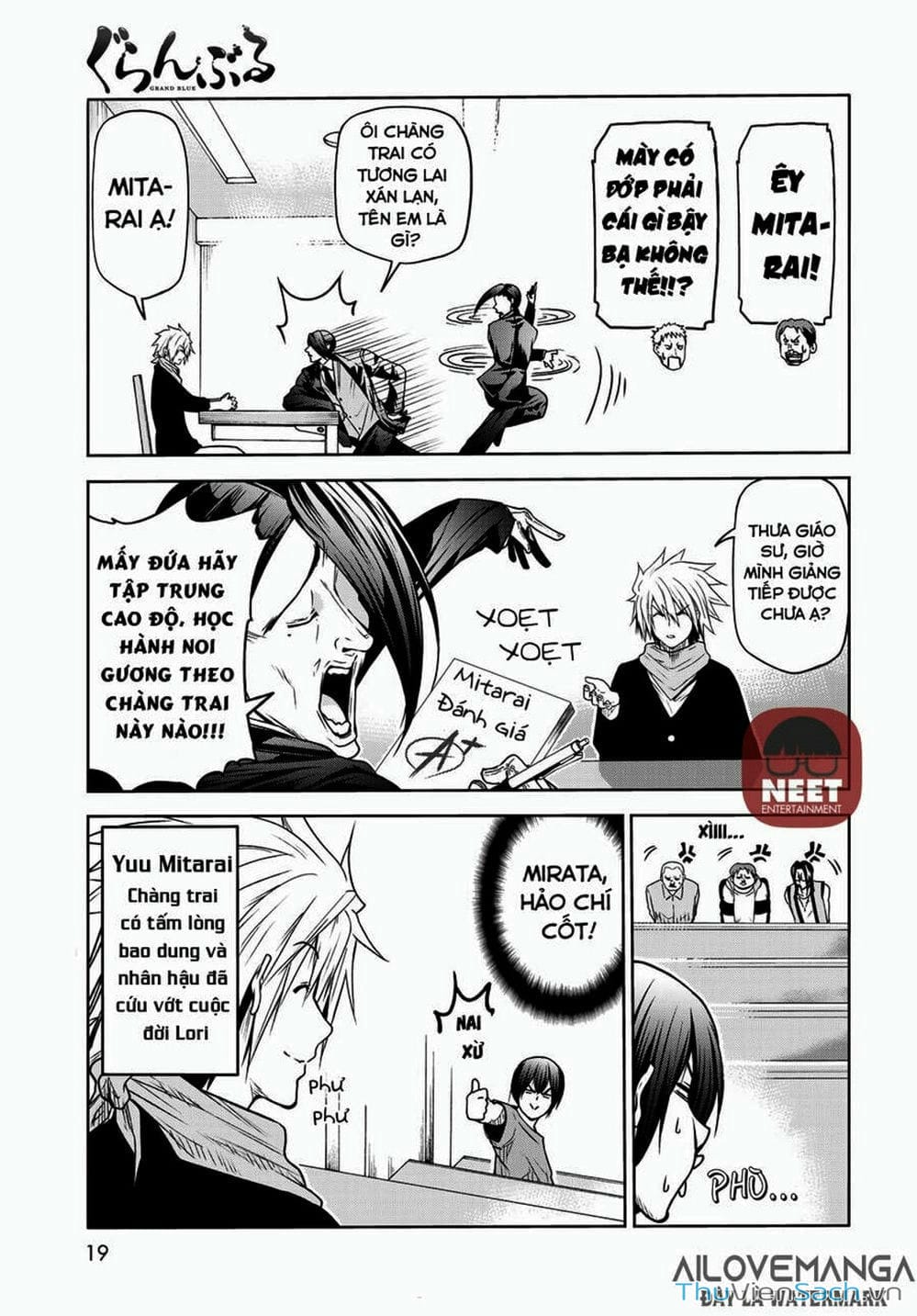 Truyện Tranh Cô Gái Thích Lặn - Grand Blue trang 3