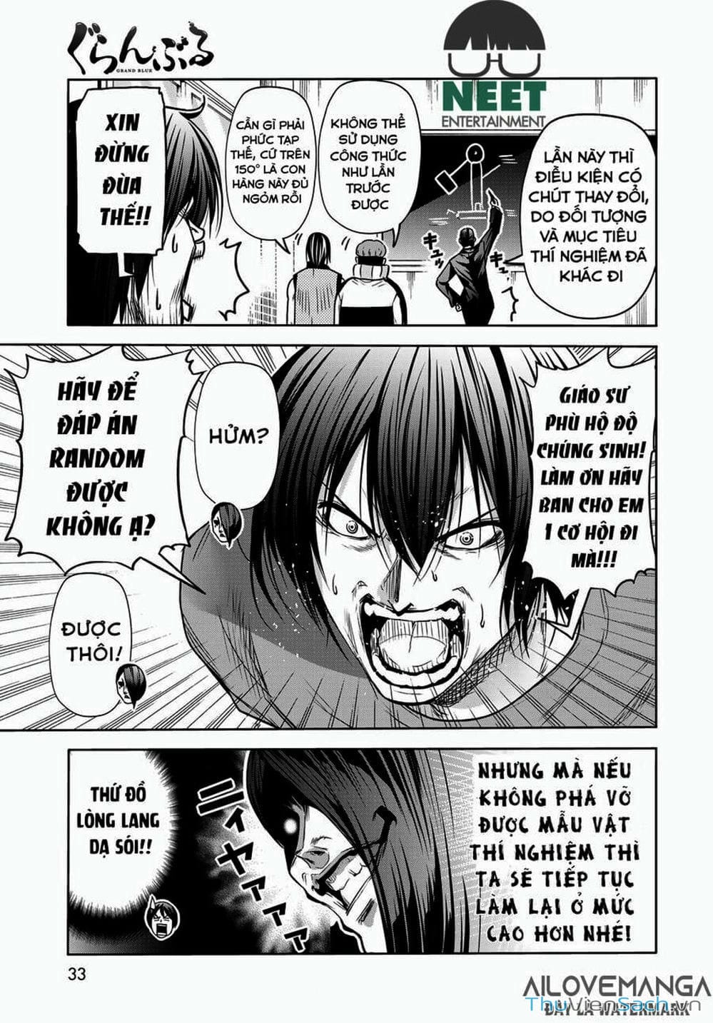 Truyện Tranh Cô Gái Thích Lặn - Grand Blue trang 3