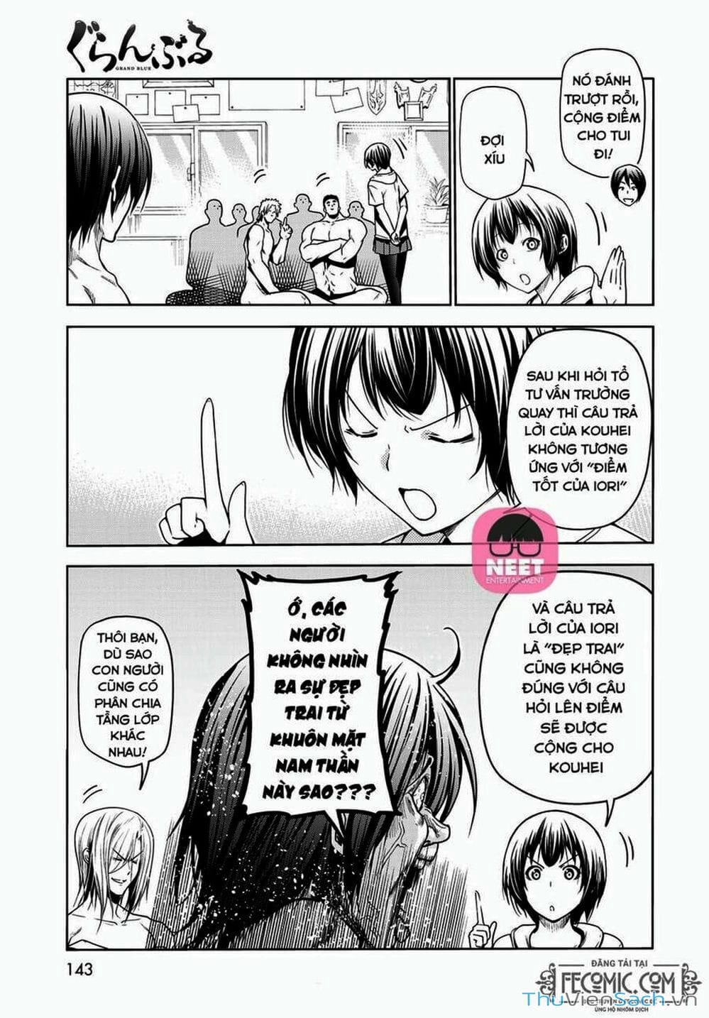 Truyện Tranh Cô Gái Thích Lặn - Grand Blue trang 3