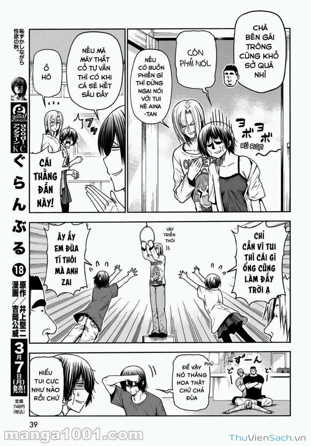 Truyện Tranh Cô Gái Thích Lặn - Grand Blue trang 3