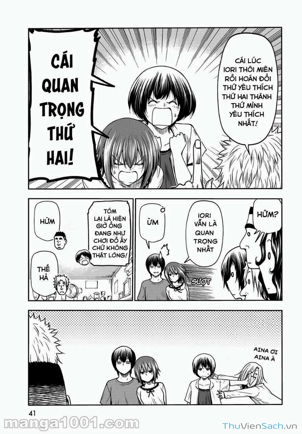 Truyện Tranh Cô Gái Thích Lặn - Grand Blue trang 3