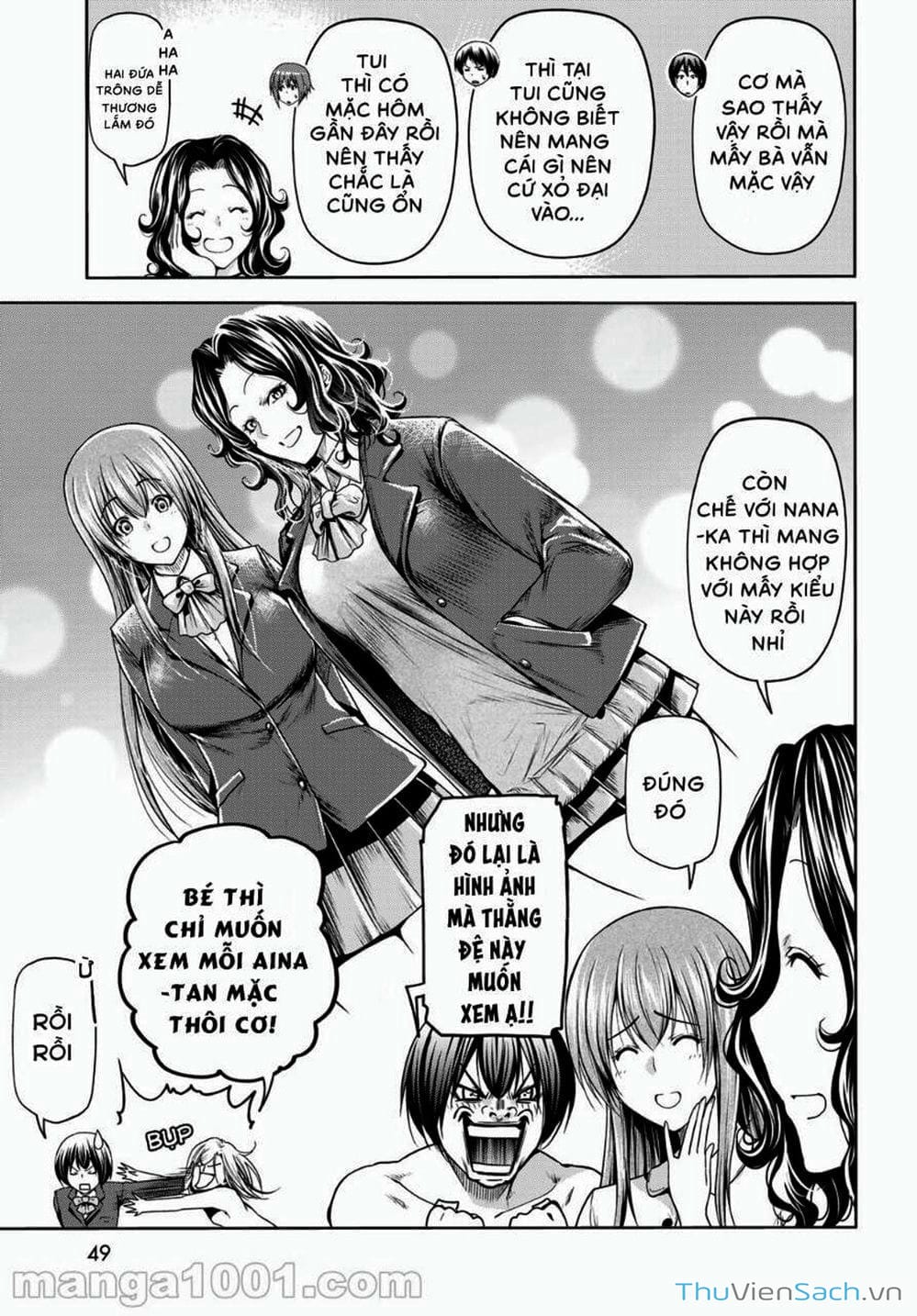 Truyện Tranh Cô Gái Thích Lặn - Grand Blue trang 3