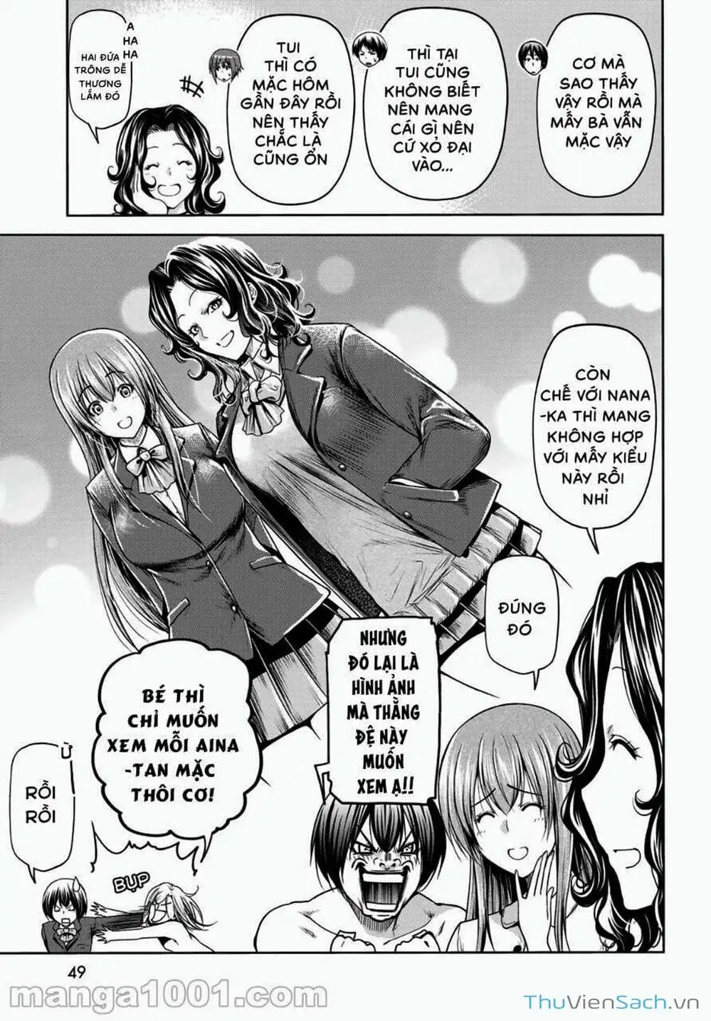 Truyện Tranh Cô Gái Thích Lặn - Grand Blue trang 3