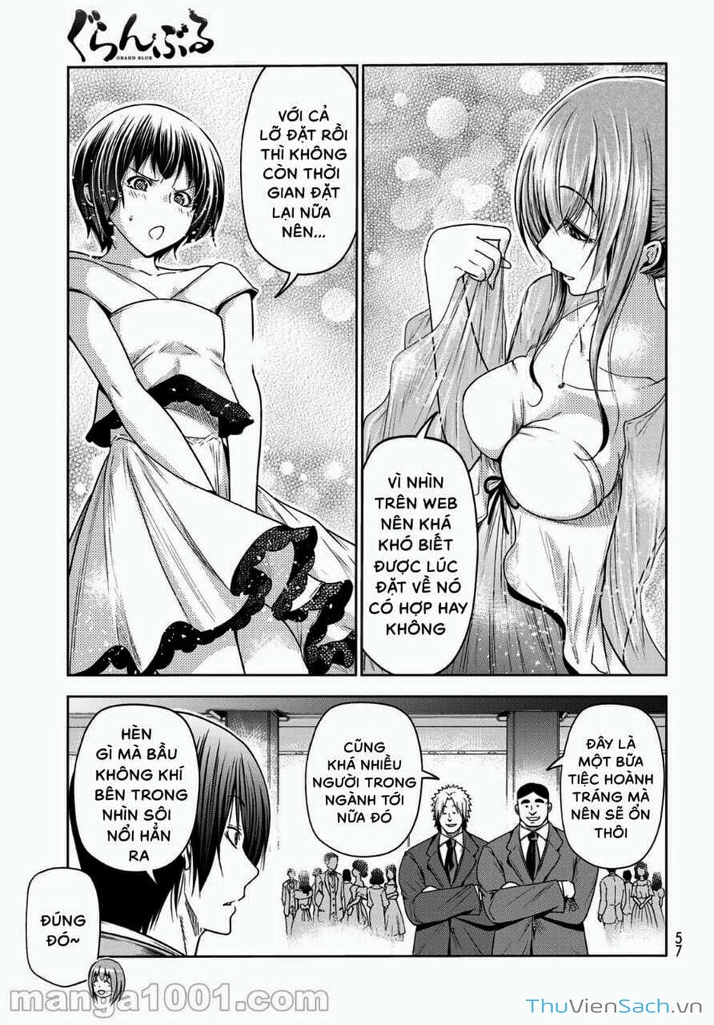 Truyện Tranh Cô Gái Thích Lặn - Grand Blue trang 3