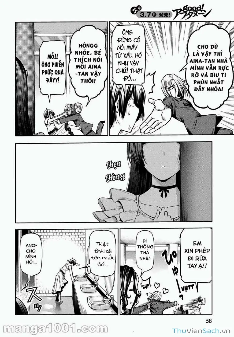 Truyện Tranh Cô Gái Thích Lặn - Grand Blue trang 3