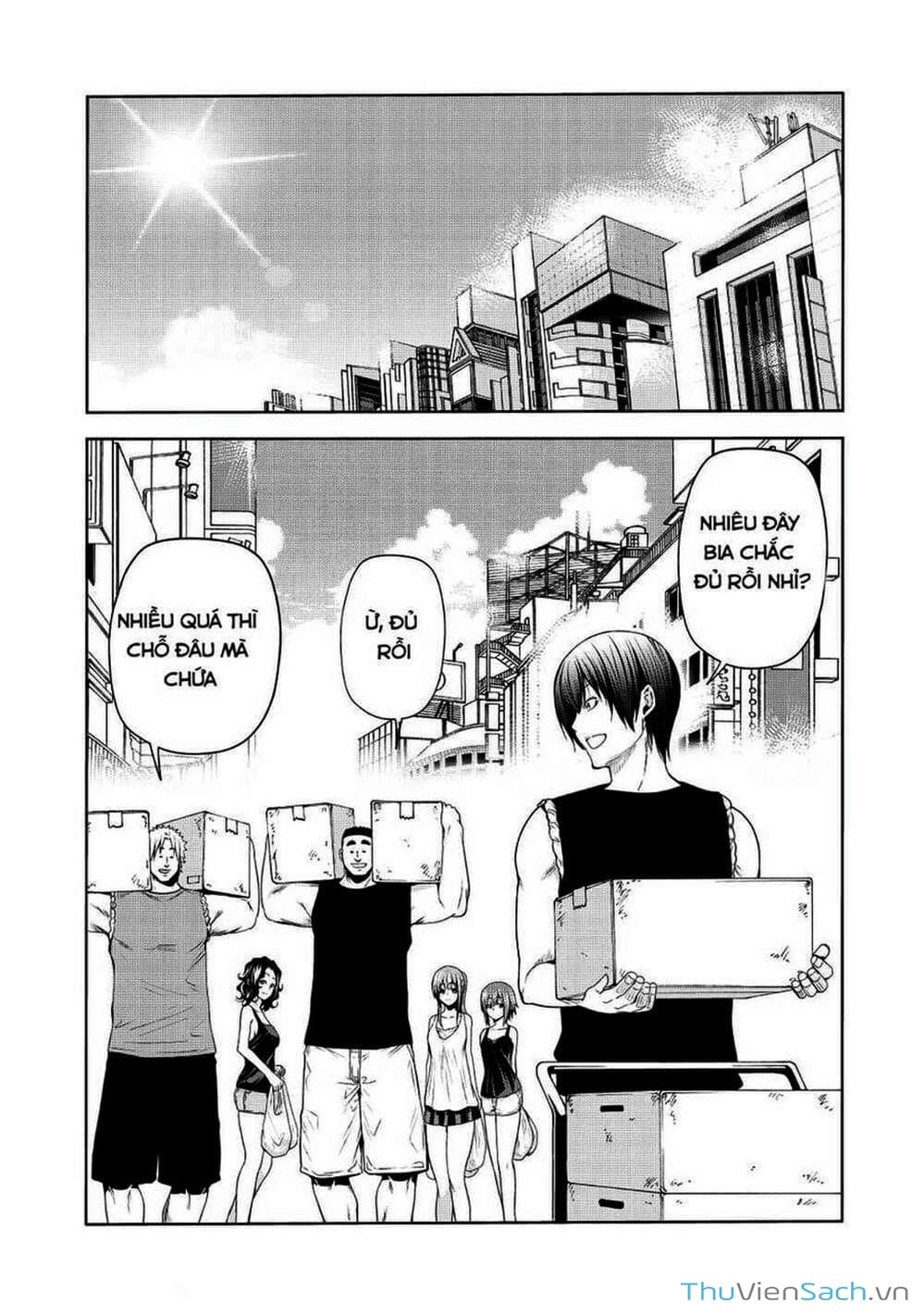 Truyện Tranh Cô Gái Thích Lặn - Grand Blue trang 3