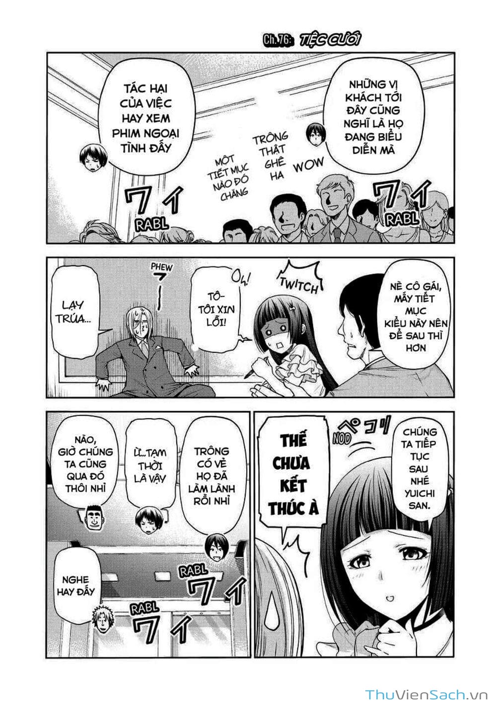 Truyện Tranh Cô Gái Thích Lặn - Grand Blue trang 3