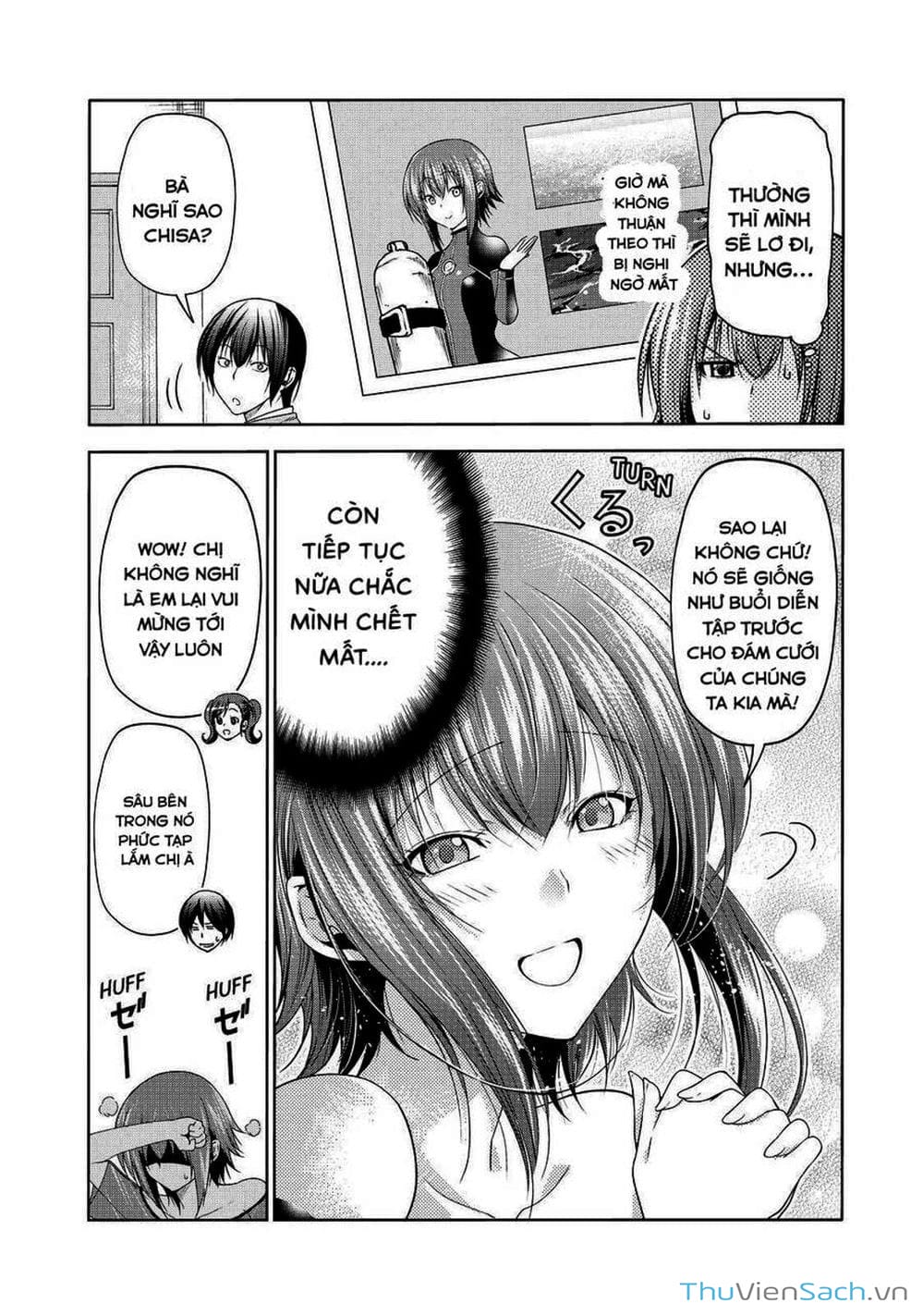 Truyện Tranh Cô Gái Thích Lặn - Grand Blue trang 3