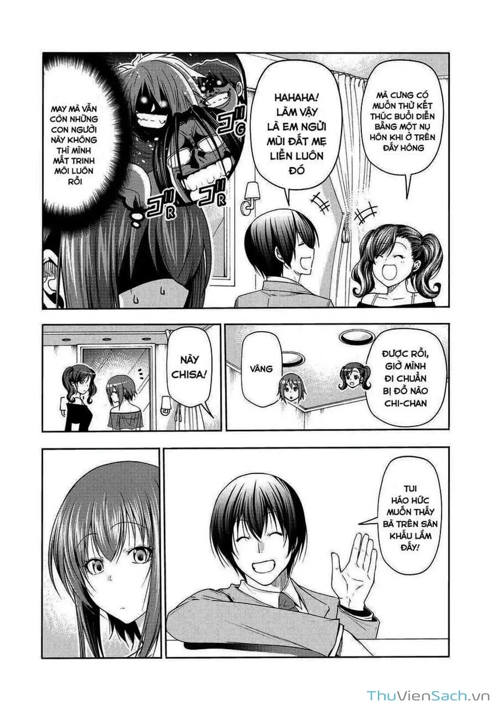 Truyện Tranh Cô Gái Thích Lặn - Grand Blue trang 3