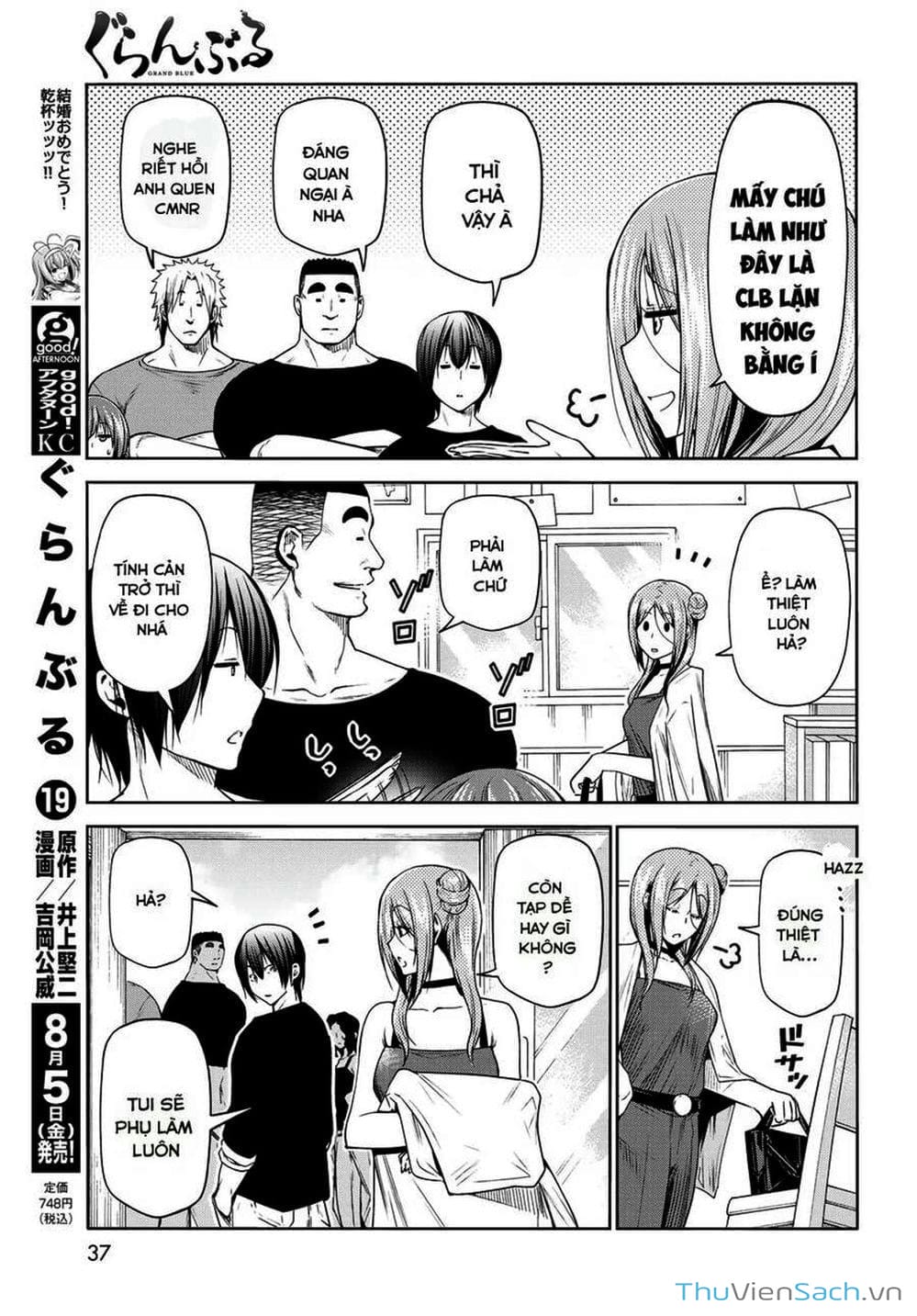 Truyện Tranh Cô Gái Thích Lặn - Grand Blue trang 3