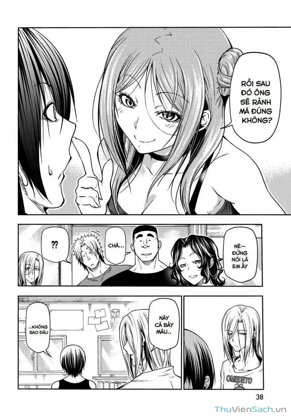 Truyện Tranh Cô Gái Thích Lặn - Grand Blue trang 3