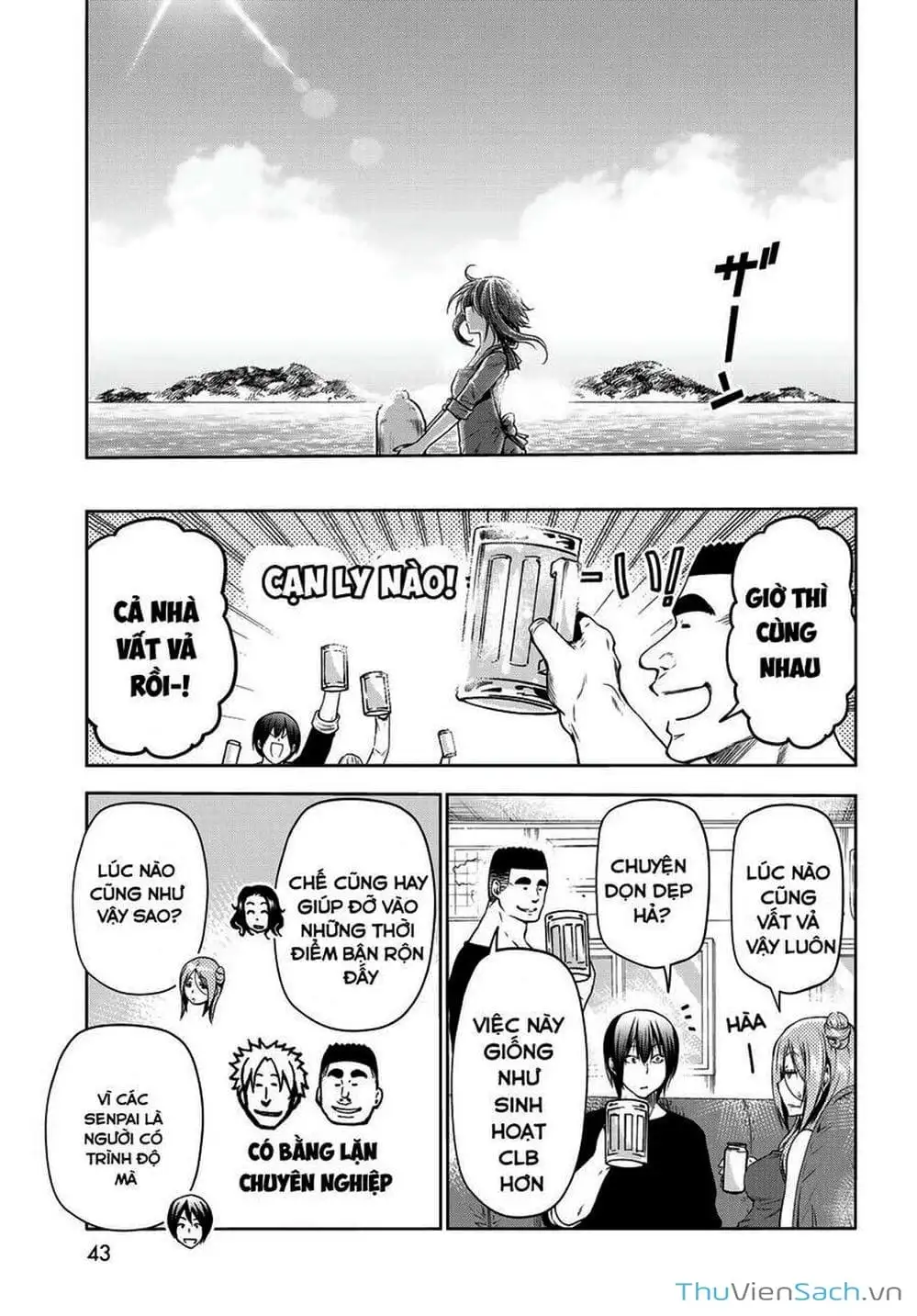 Truyện Tranh Cô Gái Thích Lặn - Grand Blue trang 3