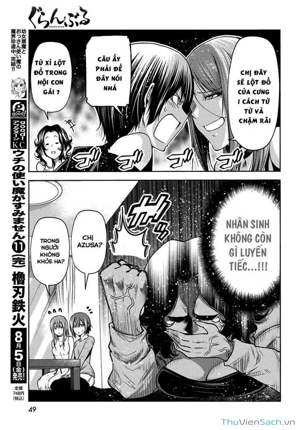 Truyện Tranh Cô Gái Thích Lặn - Grand Blue trang 3