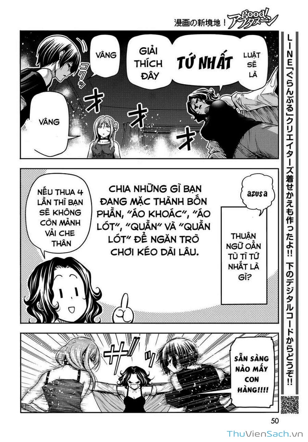 Truyện Tranh Cô Gái Thích Lặn - Grand Blue trang 3