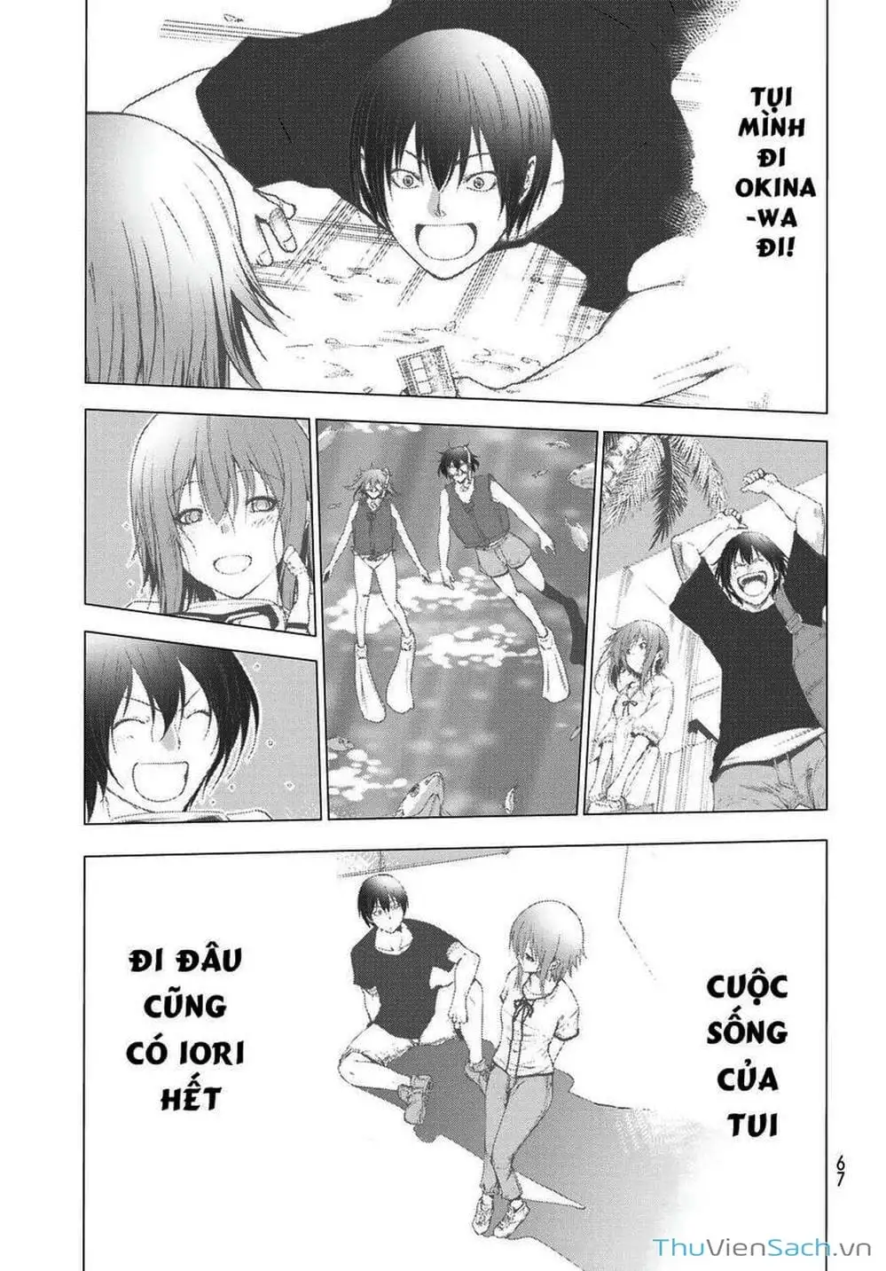 Truyện Tranh Cô Gái Thích Lặn - Grand Blue trang 3