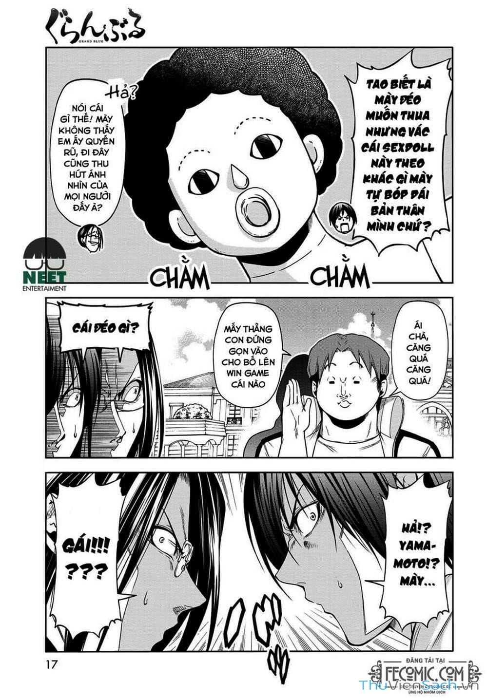 Truyện Tranh Cô Gái Thích Lặn - Grand Blue trang 3