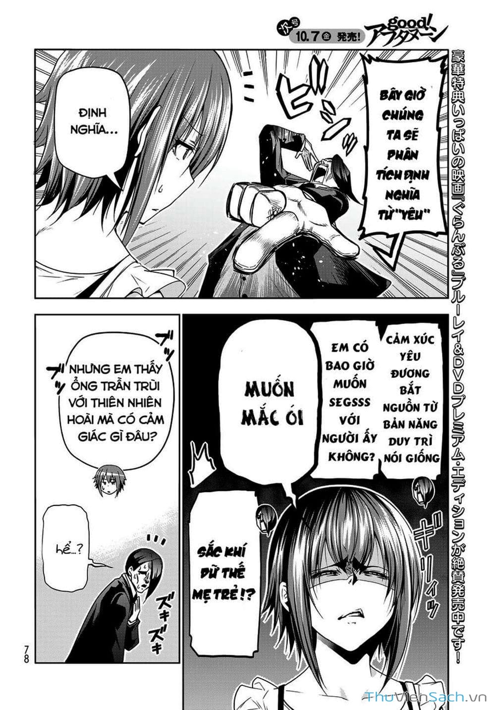 Truyện Tranh Cô Gái Thích Lặn - Grand Blue trang 3