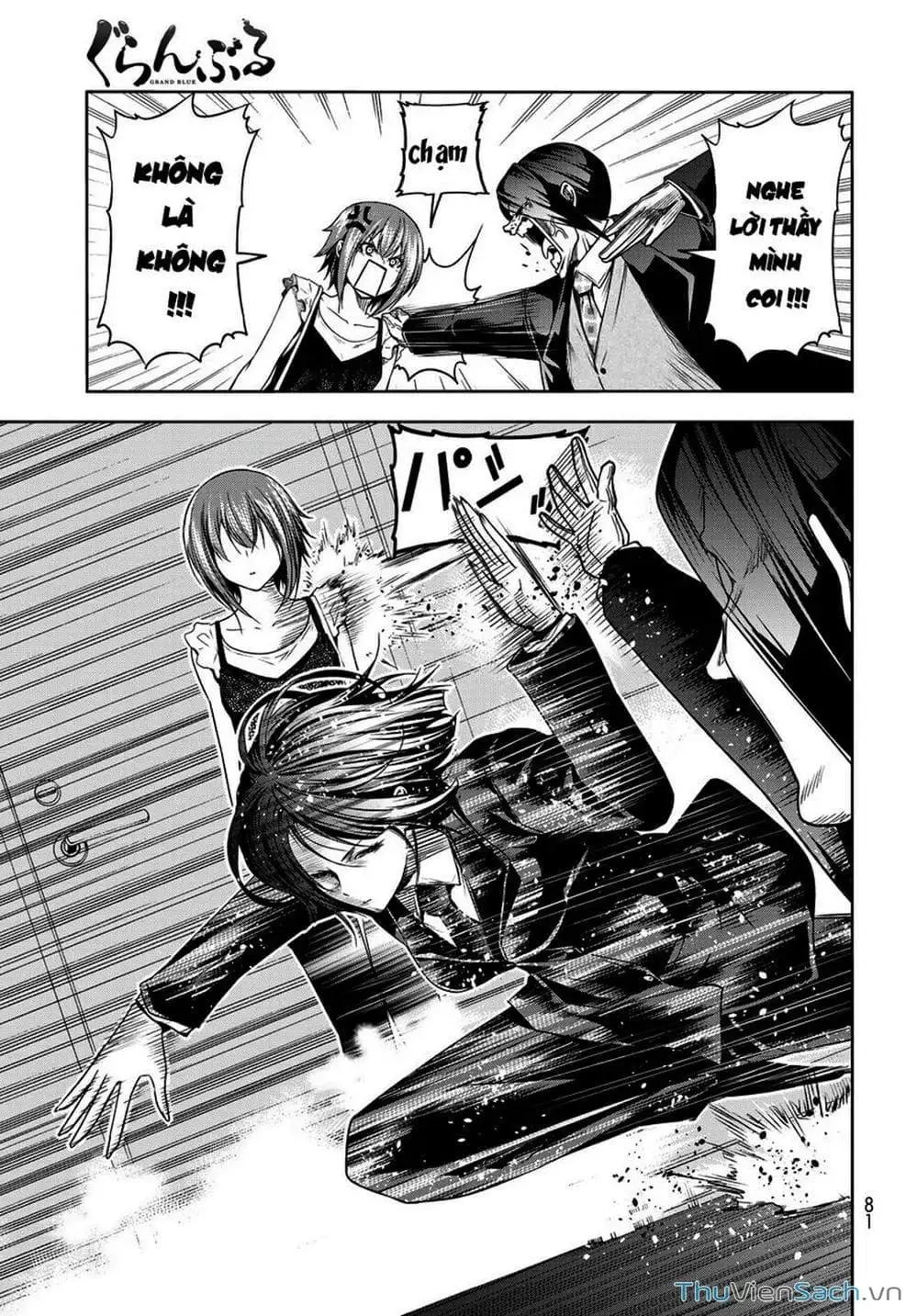 Truyện Tranh Cô Gái Thích Lặn - Grand Blue trang 3