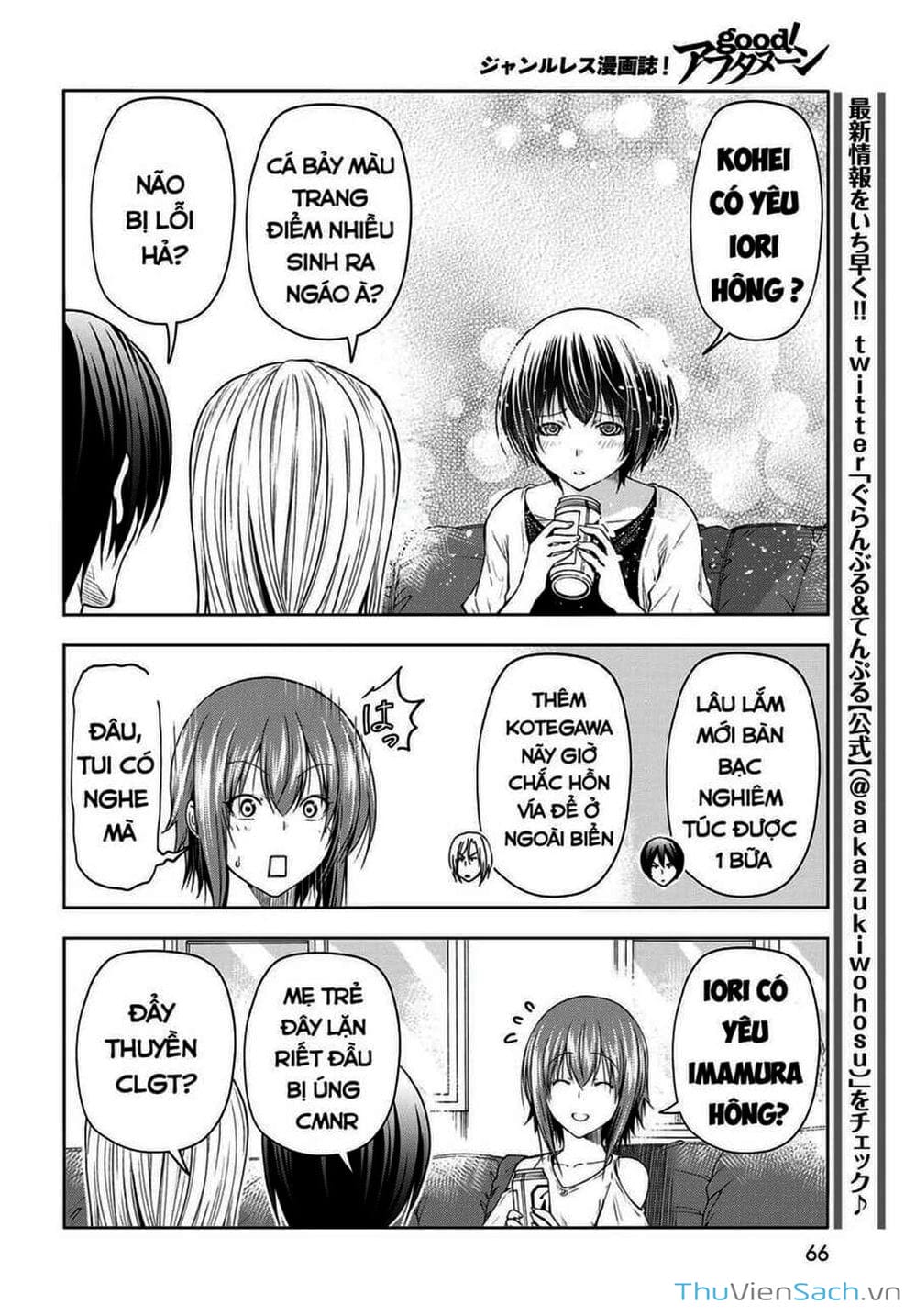 Truyện Tranh Cô Gái Thích Lặn - Grand Blue trang 3