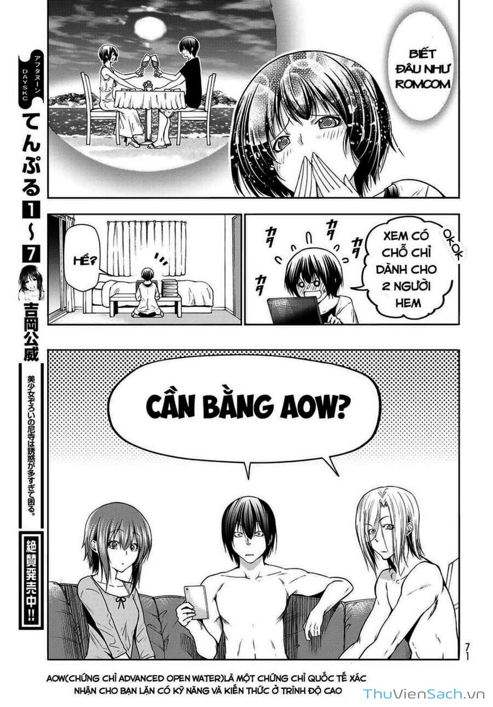 Truyện Tranh Cô Gái Thích Lặn - Grand Blue trang 3