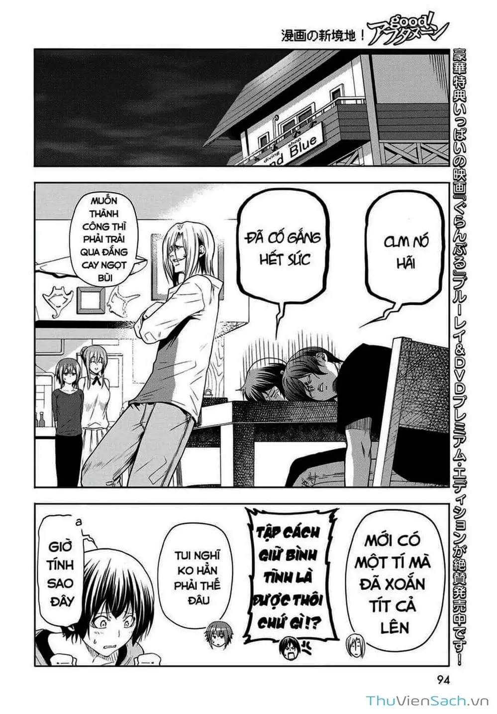 Truyện Tranh Cô Gái Thích Lặn - Grand Blue trang 3